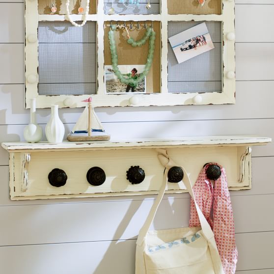 Vintage Door Knob Floating Shelf Pottery Barn Teen