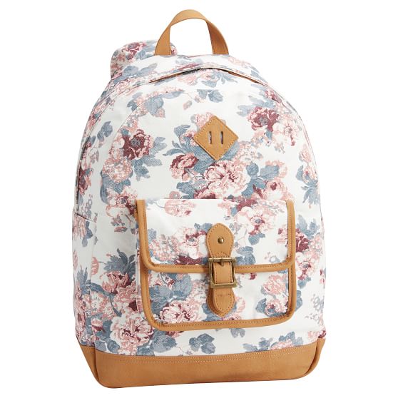 Vintage Floral Teen Backpack | Pottery Barn Teen