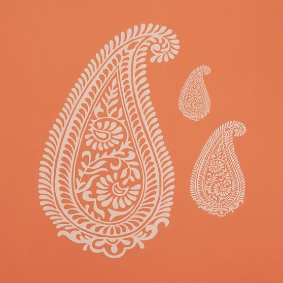 Boho Paisley Wall Decal Pottery Barn Teen