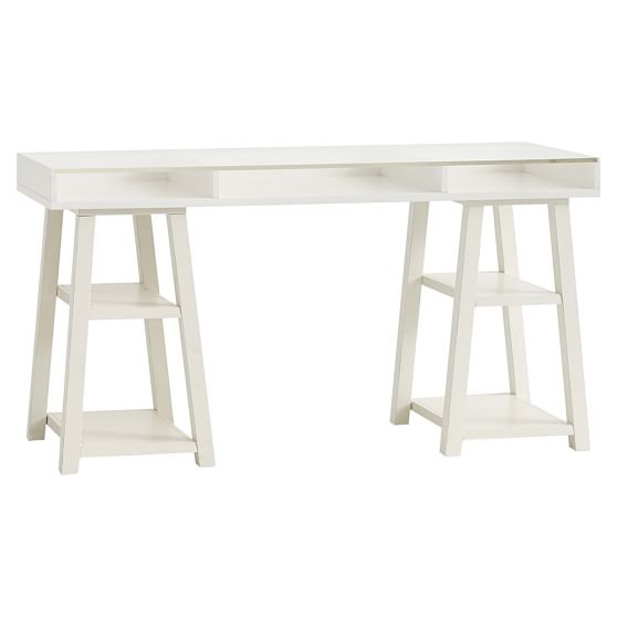 CustomizeIt Acrylic Trestle Teen Desk Pottery Barn Teen