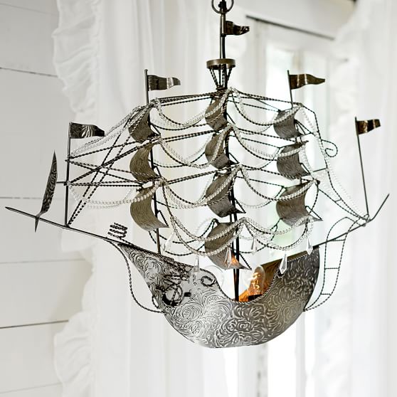 Junk Gypsys Dreamer Ship Chandelier Pottery Barn Teen