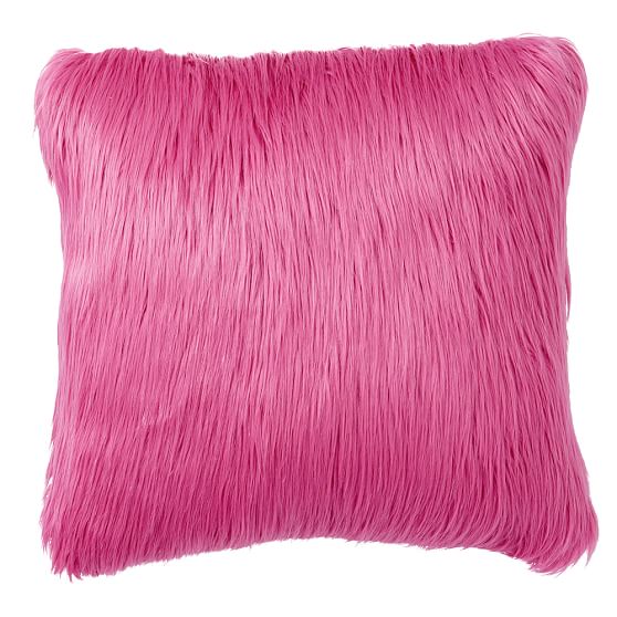 FauxFur Pillow Covers, Himilayan Pottery Barn Teen