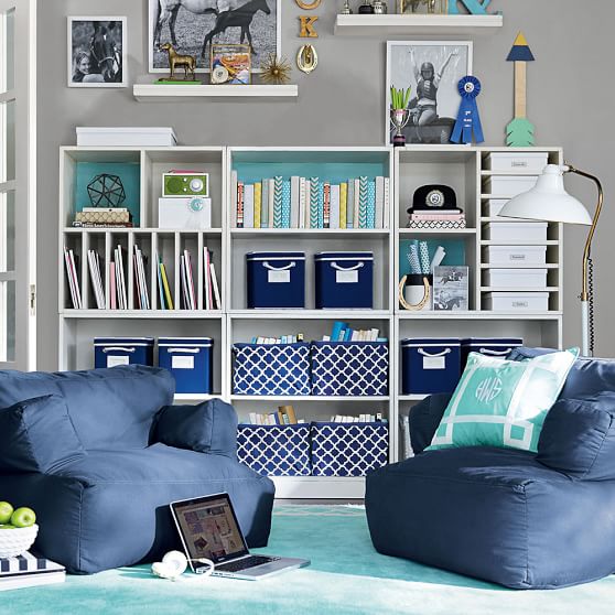 Personalized Solid Eco Lounger | Pottery Barn Teen