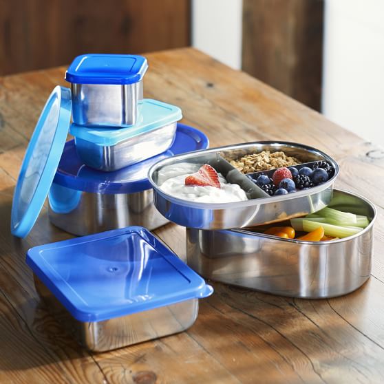 Stainless Steel Lunch Containers Pottery Barn Teen