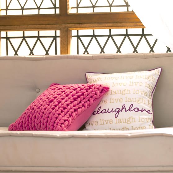 Braided Teen Decorative Pillow Sale Pottery Barn Teen