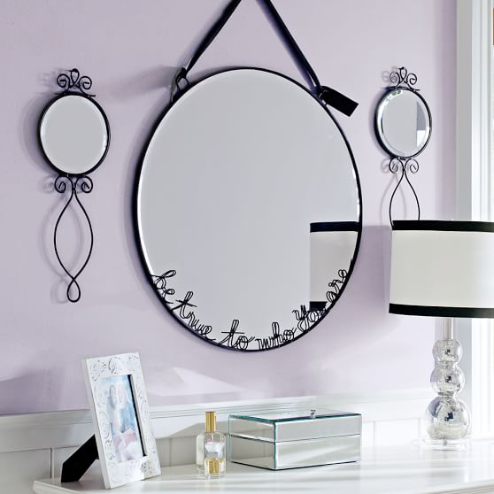 Be True To Who You Are Mirror Teen Decor Sale Pottery Barn Teen