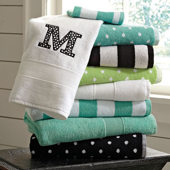 Cottage Stripe Towels Sale Pottery Barn Teen