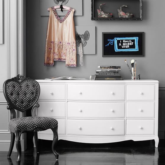 Lilac 9Drawer Wide Dresser Pottery Barn Teen