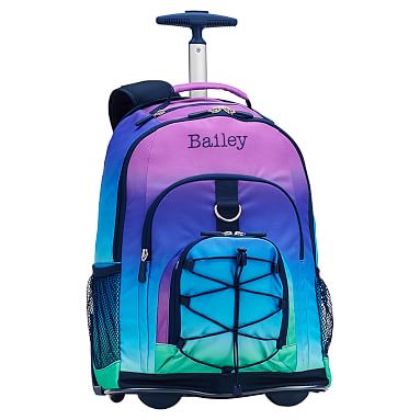 rolling backpack ombre gear teen backpacks pbteen bags pottery barn lunch teens
