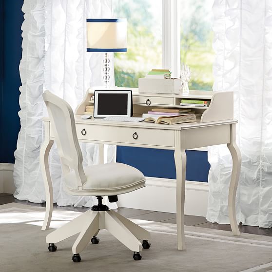 Quincy Teen Desk + Hutch Pottery Barn Teen