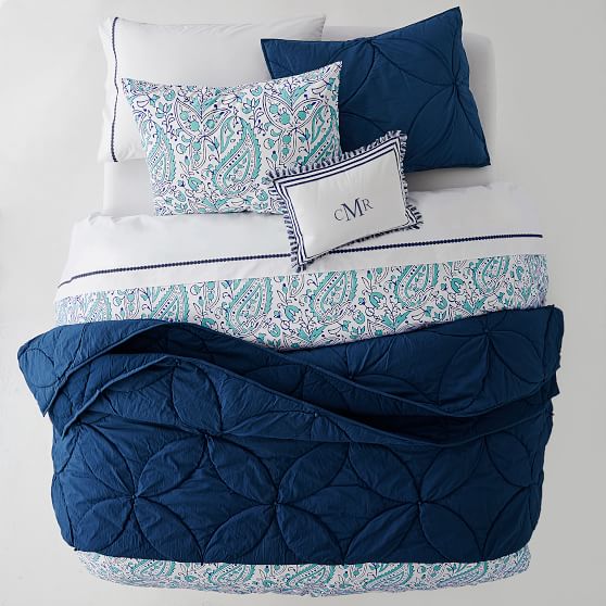 Tea Paisley Girls Duvet Cover Sale Pottery Barn Teen