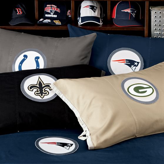 NFL© Patch Boys Duvet Cover + Pillowcase Sale Pottery Barn Teen