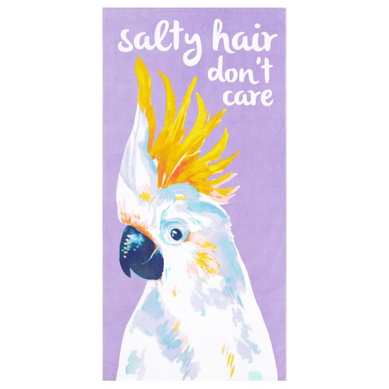 Salty Hair Beach Towel