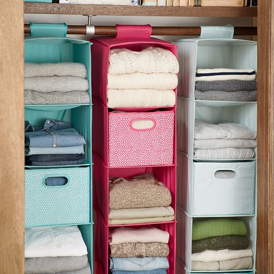 Printed Closet Sweater Bins | Closet Organizers | Pottery Barn Teen