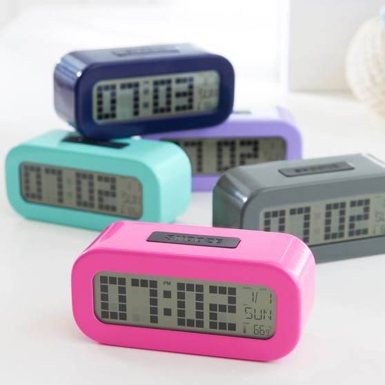 Rise And Shine Alarm Clock Tech Accessories Pottery Barn Teen