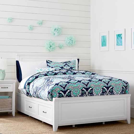 Hampton Teen Storage Bed Pottery Barn Teen