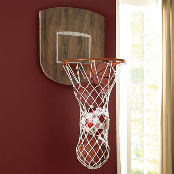 Sports Wall Organization Basketball Hoop Sale Pottery Barn Teen