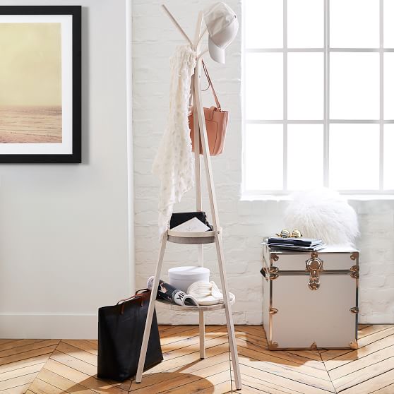 Coat Rack Dorm Closet Organizer Pottery Barn Teen