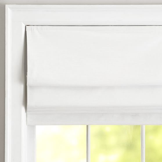 Classic Linen Roman Shade Teen Curtains Pottery Barn Teen