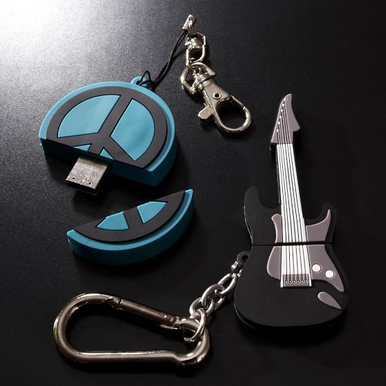 Electric Guitar USB Charm Sale Pottery Barn Teen