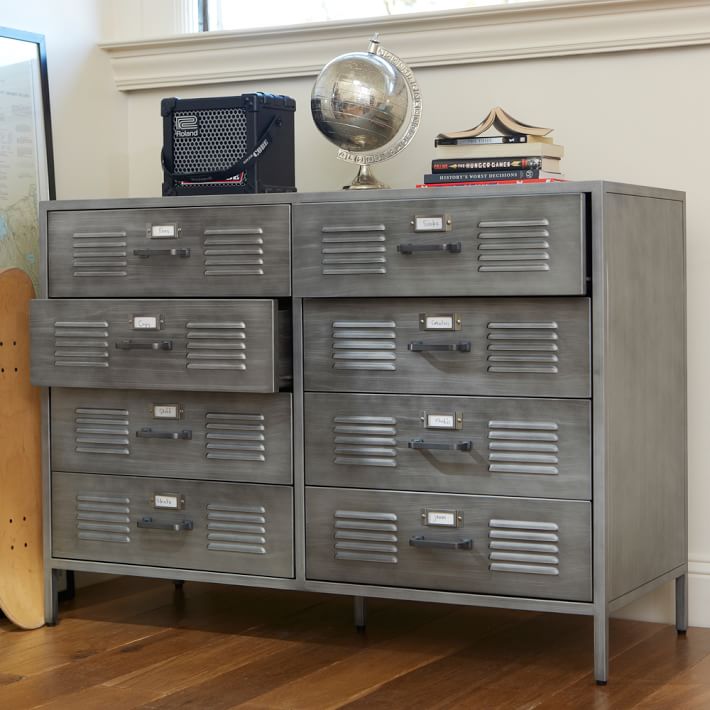 locker dresser | pottery barn teen