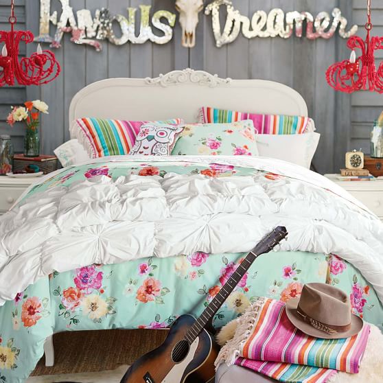 Junk Gypsy Country Blooms Girls Duvet Cover Pool Pottery