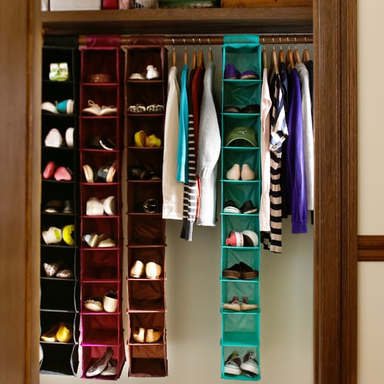 Hanging Shoe Shelf Pottery Barn Teen