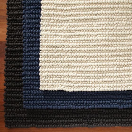 Boys Textured Wool Rug Teen Rug Pottery Barn Teen