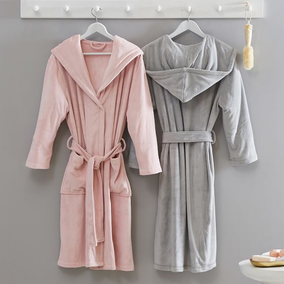 Performance Quick Drying Bath Teen Robe Pottery Barn Teen