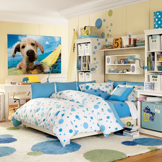 Surf Dog Wall Mural Decor Pottery Barn Teen