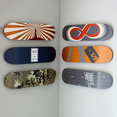 Skate Deck Wall Art | Wall Prints | Pottery Barn Teen