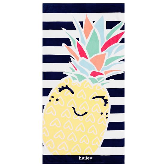 pineapple beach towel amazon