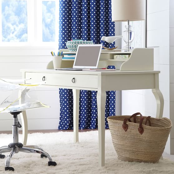 Quincy Teen Desk + Hutch Pottery Barn Teen