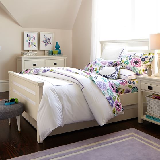 Decorator Border Teen Rug Lavender Pottery Barn Teen