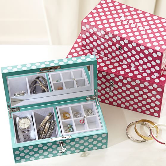 Perfectly Preppy Jewelry Boxes Jewelry Storage Pottery Barn Teen