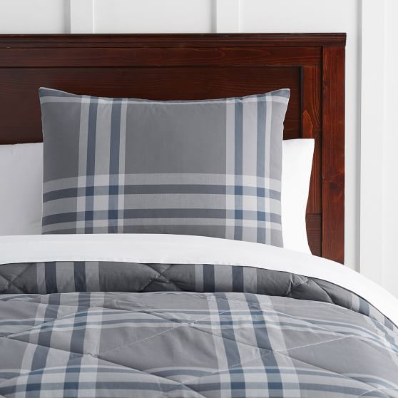 Xander Plaid Value Comforter with Boys Sheets Pillowcase Comforter