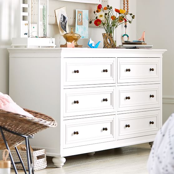 Chelsea Wide Dresser Pottery Barn Teen