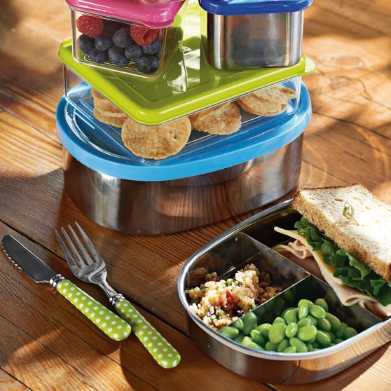 Stainless Steel Lunch Containers Pottery Barn Teen
