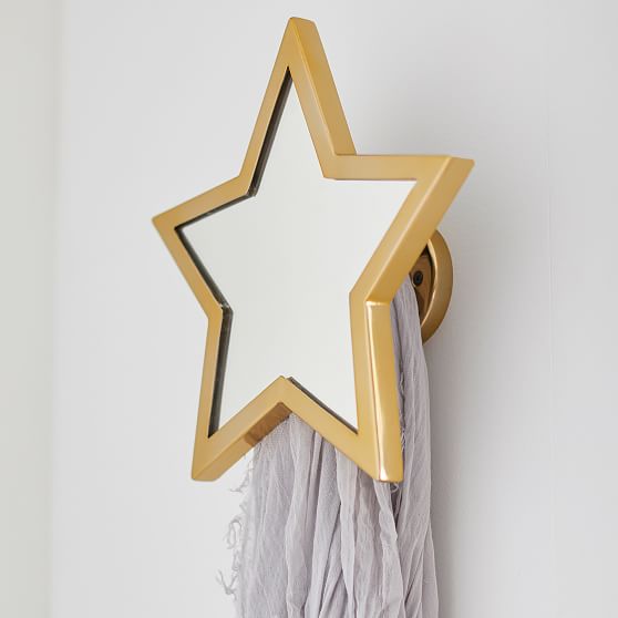 The Emily & Meritt Star Wall Hooks Set of 3 Pottery Barn Teen