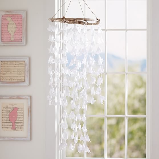 Paper Flower Mobile Pottery Barn Teen