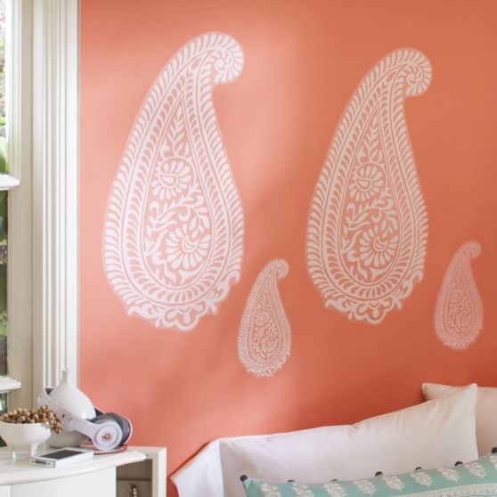 Boho Paisley Wall Decal Pottery Barn Teen - Paisley Wall Decals Boho Paisley Wall Decal Pottery Barn Teen - Paisley Wall Decals