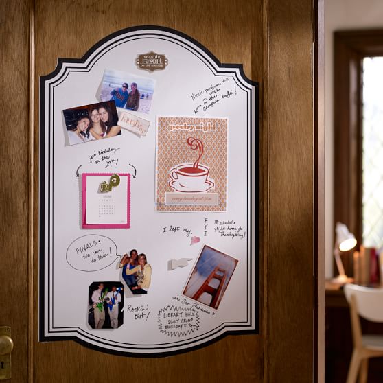 Classic Door Message Board Decal Pottery Barn Teen
