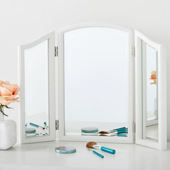Chloe Trifold Makeup Mirror Beauty Accessories Pottery