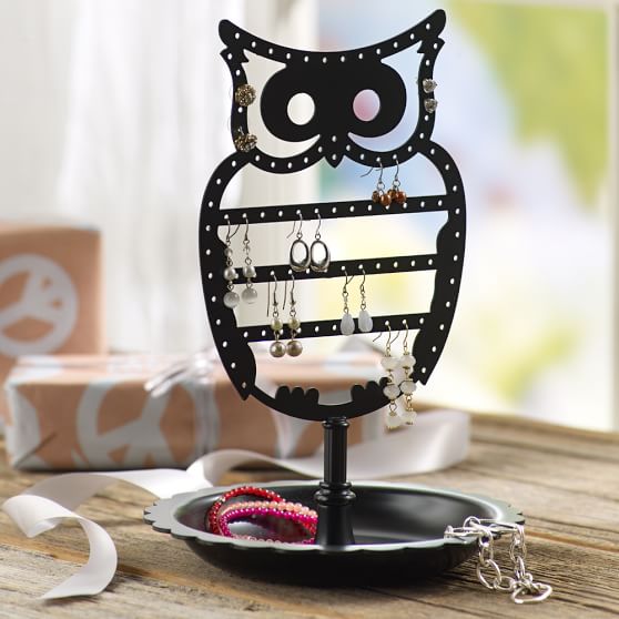 Owl Earring Holder Jewelry Storage Pottery Barn Teen