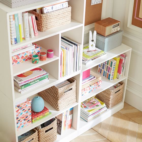 Stack Me Up Low Bookcase Set Pottery Barn Teen