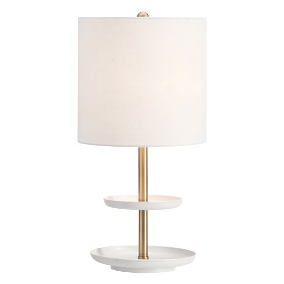 Tiered Dish Table Lamp Teen Pottery Barn