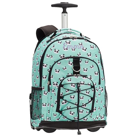 Panda Rolling Backpack For Teens Pottery Barn Teen