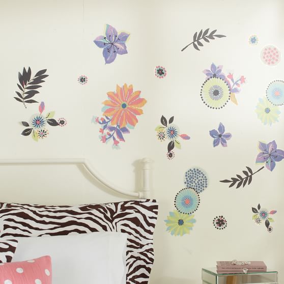 Tropical Garden Wall Decal Pottery Barn Teen