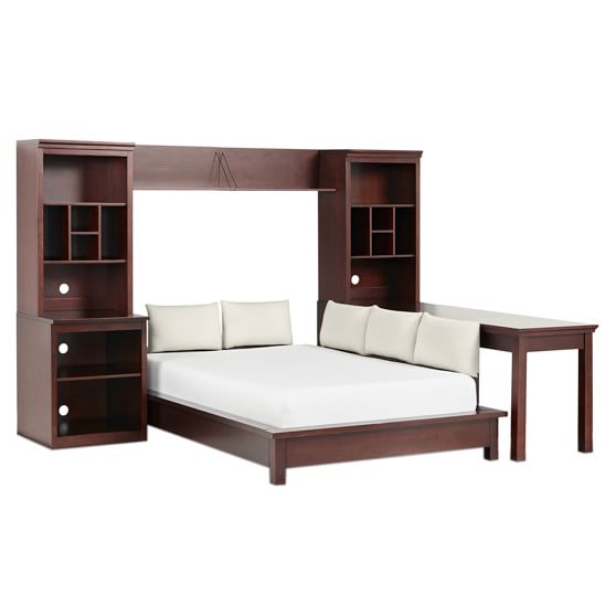Stuff Your Platform Bed Super Set Towers Shelves Desk
