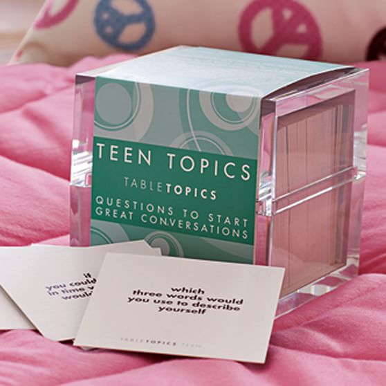 Teen Table Topics® Game Pottery Barn Teen